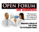 Student forum Television Ad.